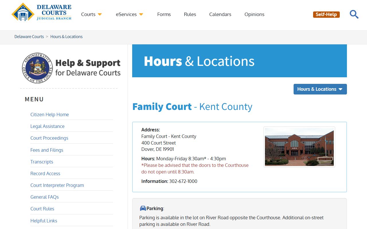 Kent County Family Court Records